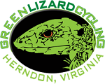 Green Lizard Cycling Logo